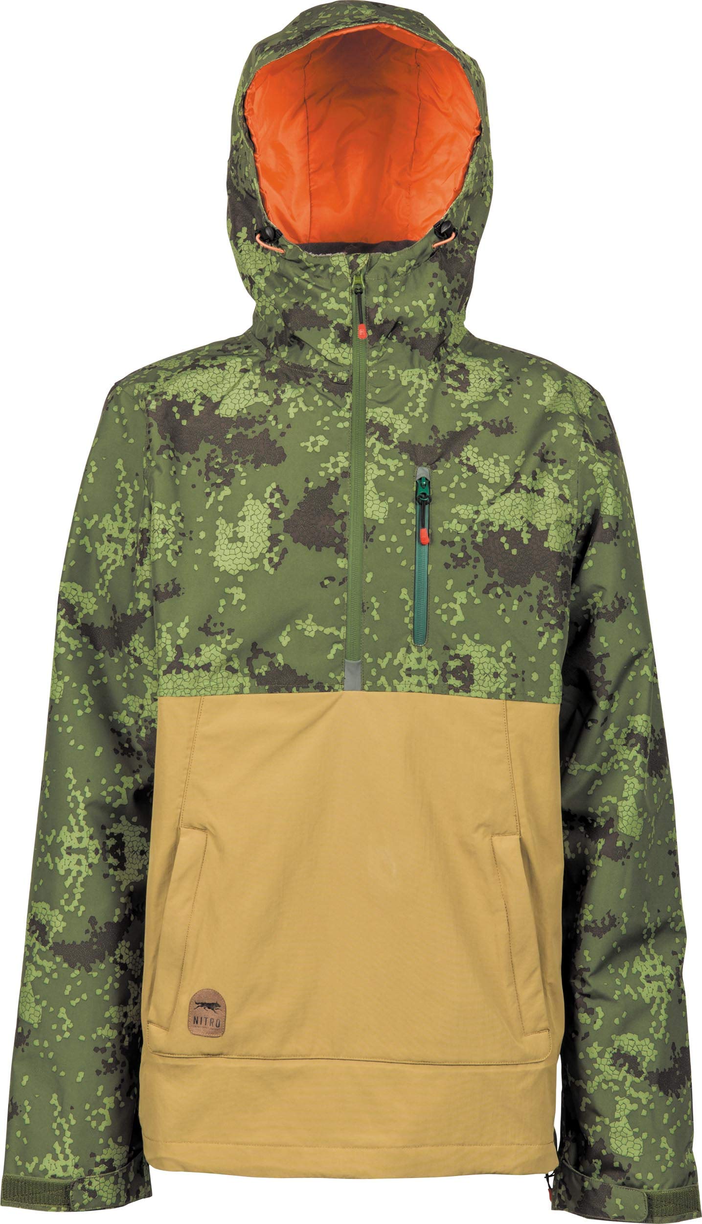 NITRO Kurtka Mężczyźni Denali 19 Snowboardjacke Herren Skijacke Wasserabweisend Warm Vollversiegelte Nähte Audiotasche Best Lining