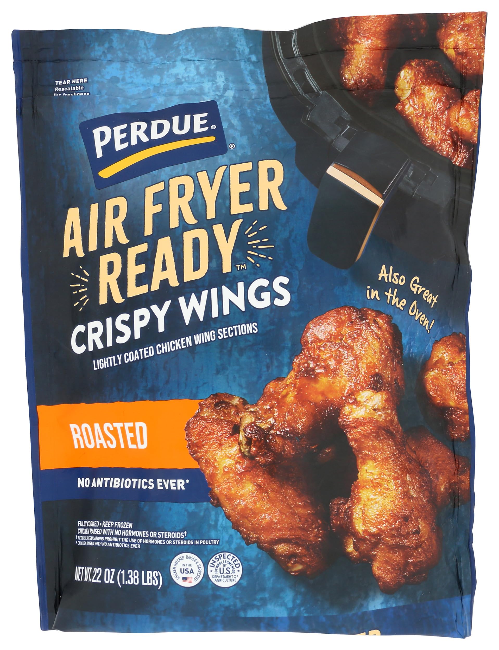 PERDUE® AIR FRYER READY® Roasted Crispy Chicken Wings, 22 oz.