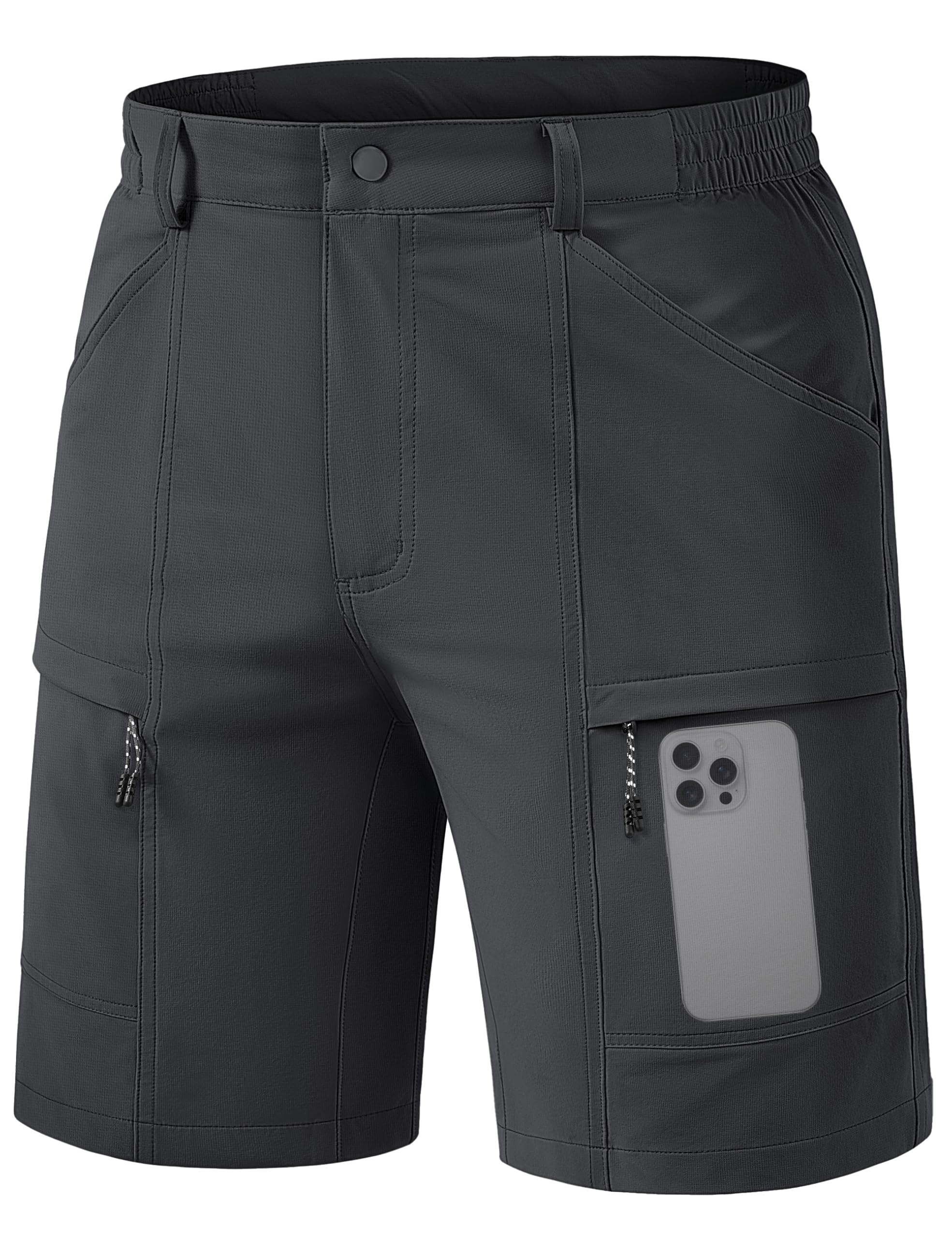 TACVASEN Men's Hiking Cargo Shorts 10 inch