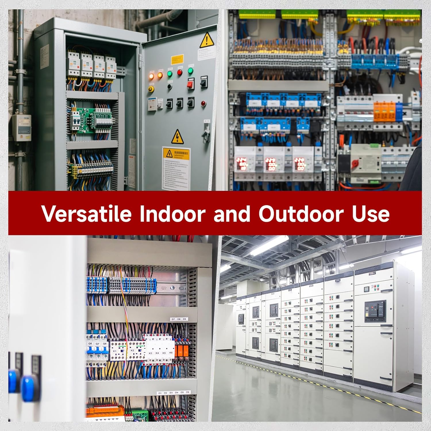 findmall Electrical Enclosure Box, 12" x 8" x 6" Heavy-Duty Stainless Steel Junction Box NEMA 4X, for A Variety of Outdoor/Indoor Use