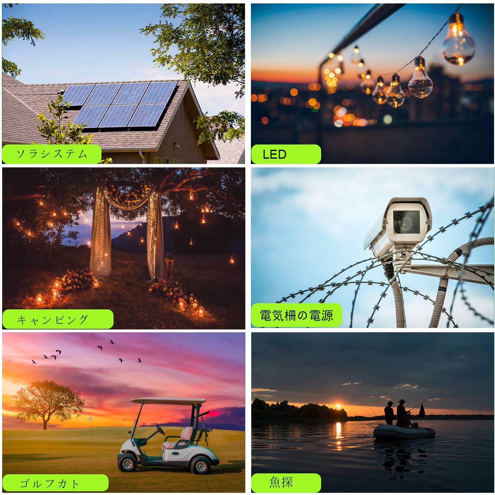 キャンプ用の太陽光発電セット２です、キャンプ中でもリン酸鉄リチュウムイオンバッテリーを昼間に充電できますからテントの中で電化生活を維持できます・ありがたいですネ！ ソーラー蓄電池セット：【公式】ユーキャンの通販ショップ