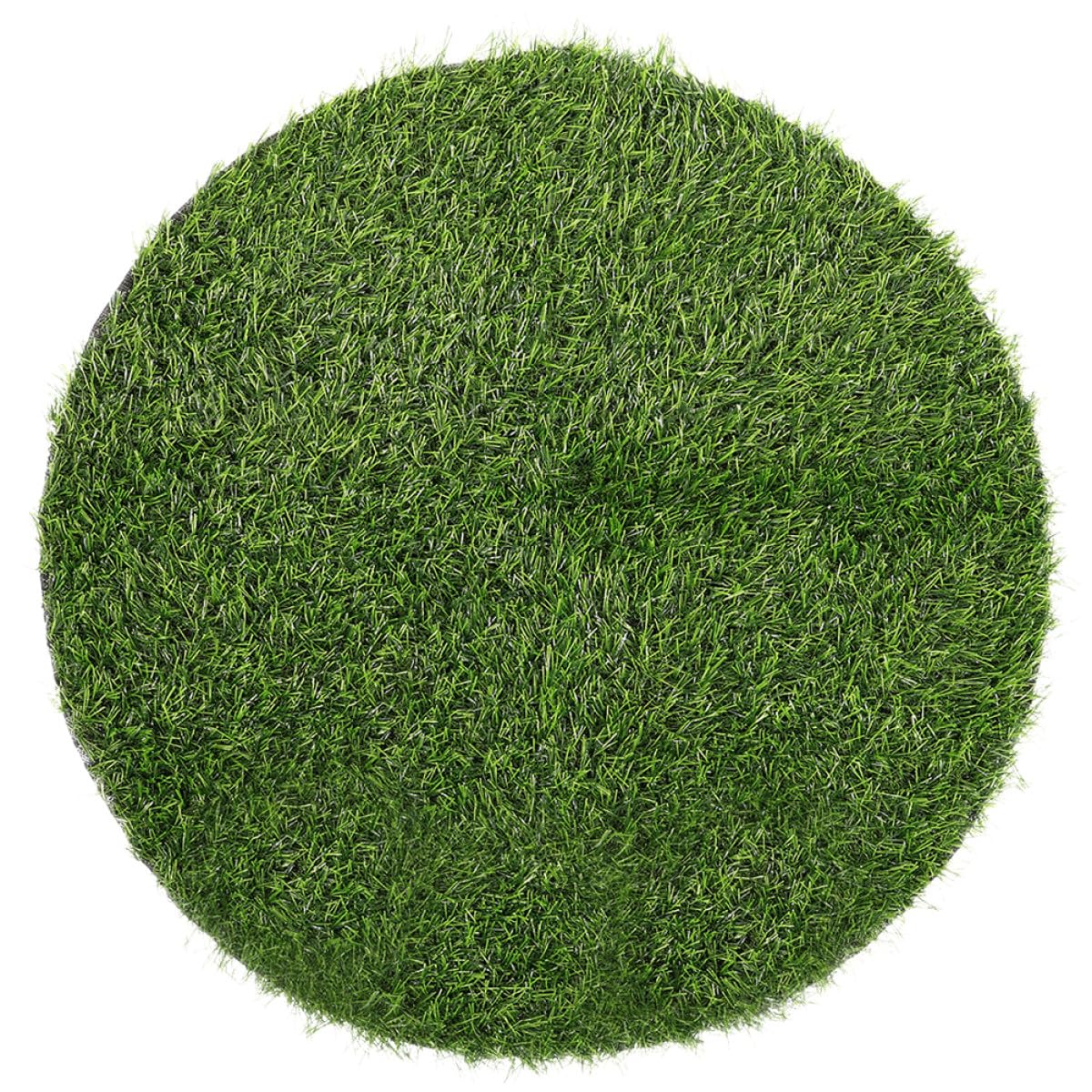 Tapis de table rond en gazon synthétique de 60 cm NUOBESTY pour cuisine