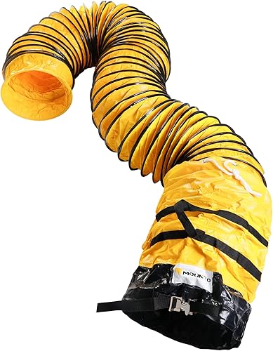 Miniatura 6 de MOUNTO Manguera flexible de PVC de 25 pies para extractor de escape 12 pulgadas