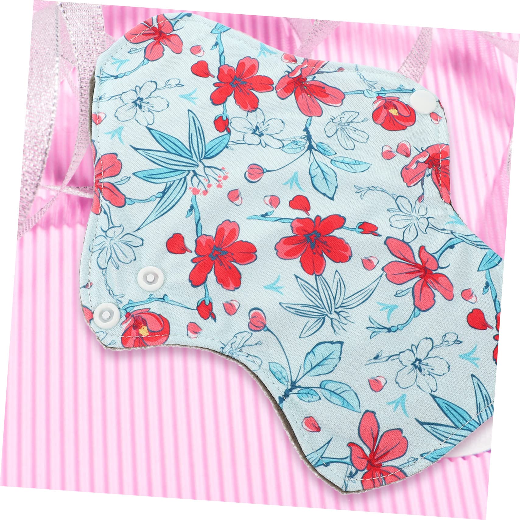 FOMIYES 3 Juegos De Compresas Menstruales Lavables Para Mamá De Carbón Cómodas Y Portátiles.
