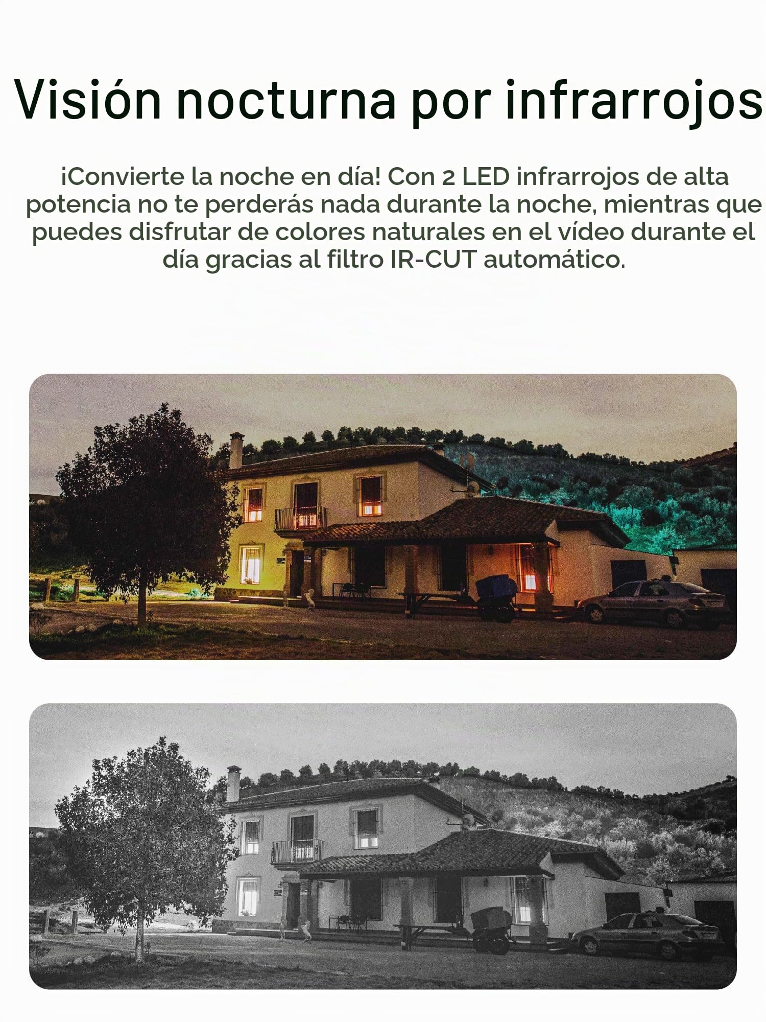 INSTAR IN-8403 2K+ PoE Blanco - Cámara de vigilancia LAN/PoE con IA (AI) - Cámara IP - Power Over Ethernet - PIR - Visión Nocturna - Uso en Interiores y Exteriores - HomeKit - MQTT