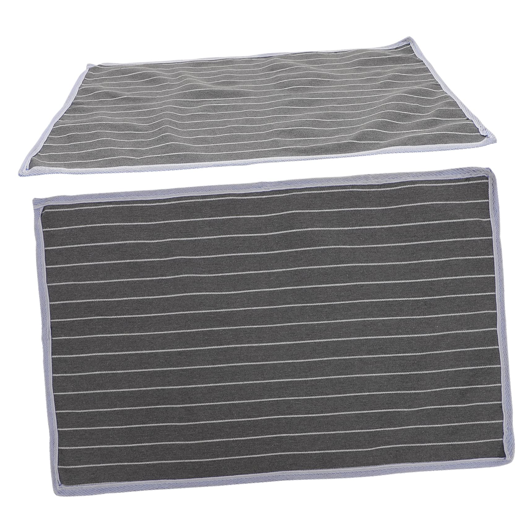 BESTYASH 2Pcs Breathable Pillow Towel Skid Sweat Absorbing Pillow Protectors for Home Hotel Bedroom Design with Elegant Stripes Pillow Cover for Comfort