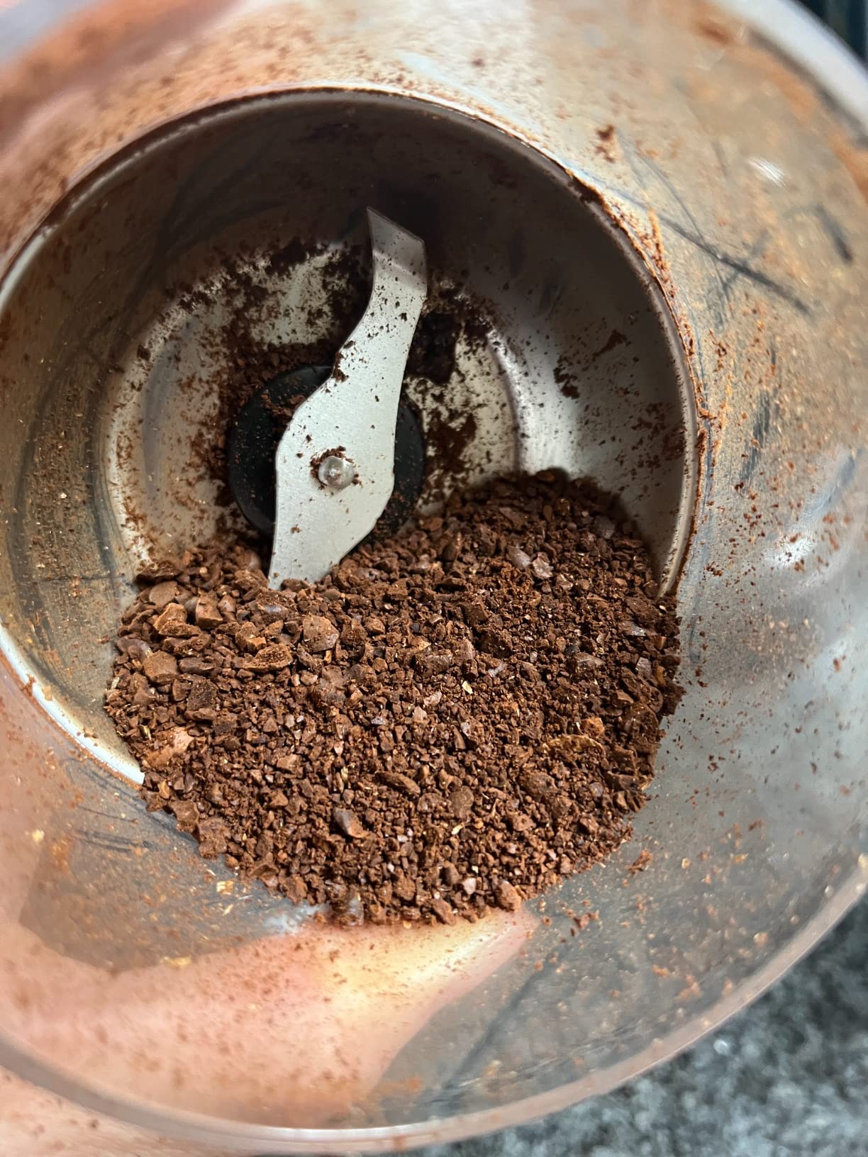 De'Longhi Electric Coffee Grinder KG200, Coffee Bean Grinder with