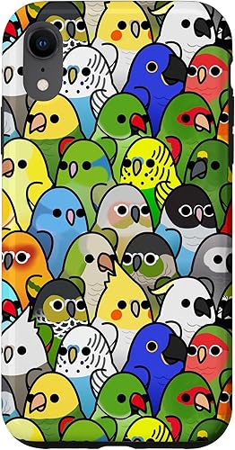 Vista 24 de Funda para iPhone 11 Too Many Birds! Bird Squad