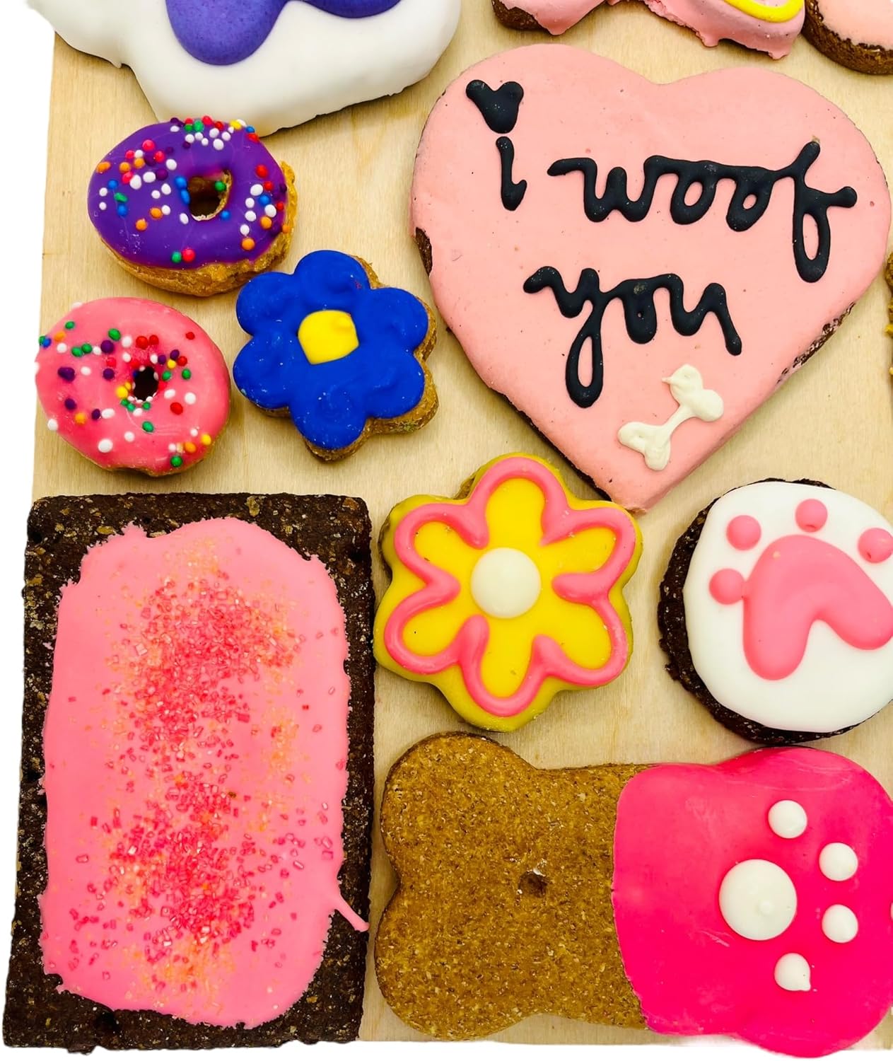 ルナとストーン グルメ クッキーギフトセット 犬 誕生日プレゼント パーティー用品 ヘルシーギフトボックス 小中大型犬種用各種フレー