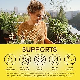 Nature\'s Way Alive! Women\'s Daily Gummy Multivitamins, 16 Vitamins & Minerals, Energy Metabolism*, Hair Skin & Nails*, Vegetarian, Mixed Berry Flavored, 130 Gummies (Packaging May Vary)