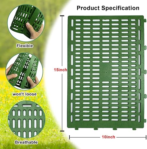 Miniatura 2 de Paquete de 4 protectores de tronco de árbol de 15 x 10 pulgadas, expandibles, resistentes a la intemperie, protector de corteza de árbol, cubierta