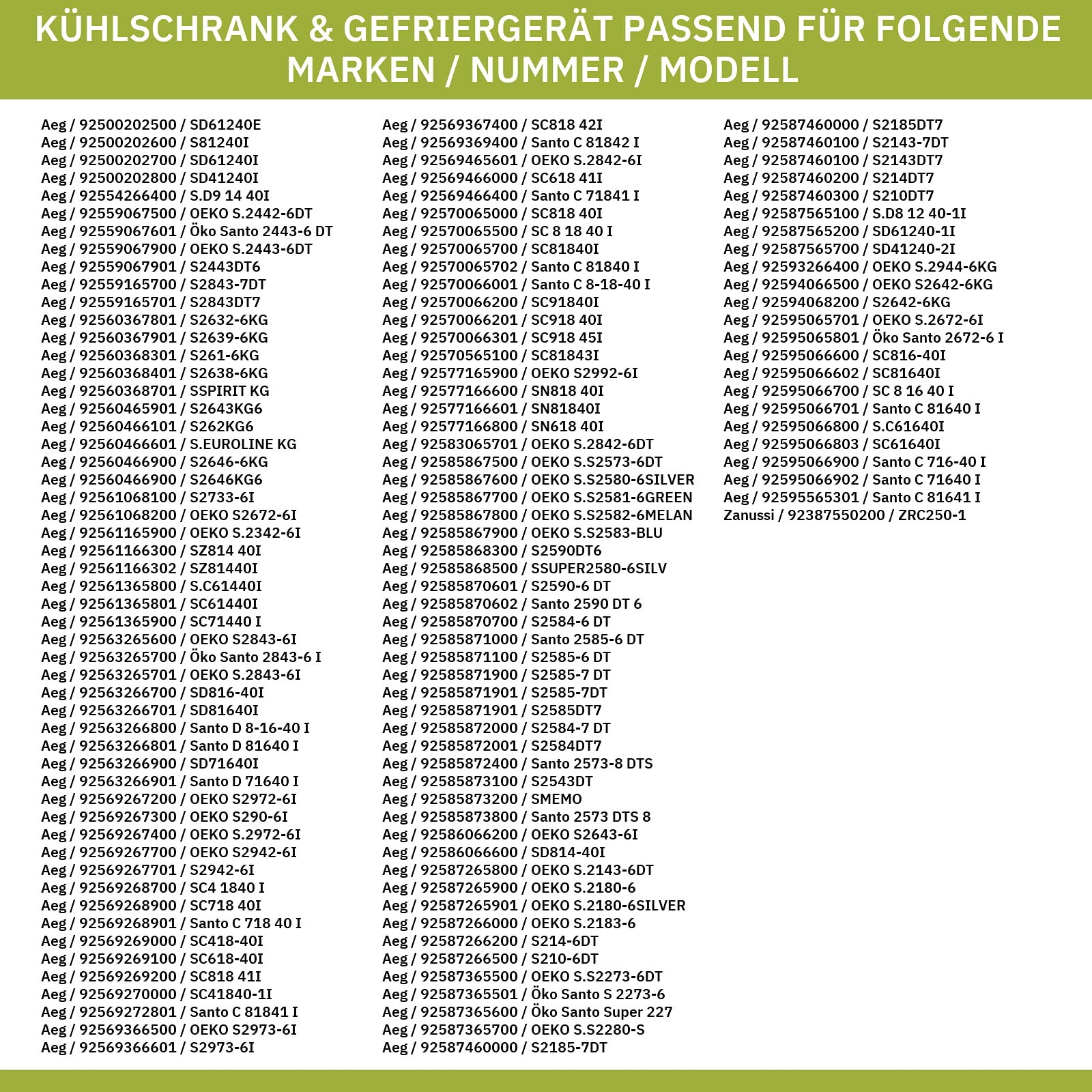 eVendix Abstellfach AEG 405502216/6 Flaschenabsteller 440x113mm für Kühlschranktüre