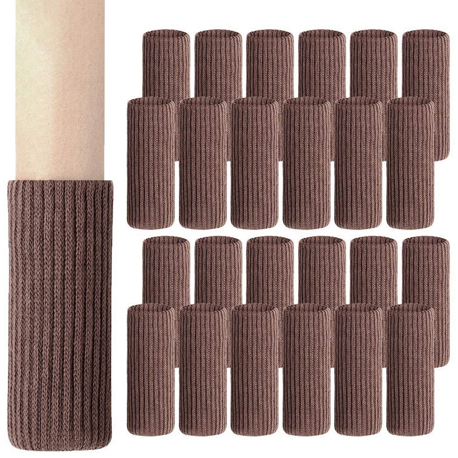 4-Pack Chair Leg Socks – Non-Slip Furniture Pads With Cute Paw Design, Protects Hardwood Floors, Reduces Noise, Fits 3.1-7 Inch Circumference