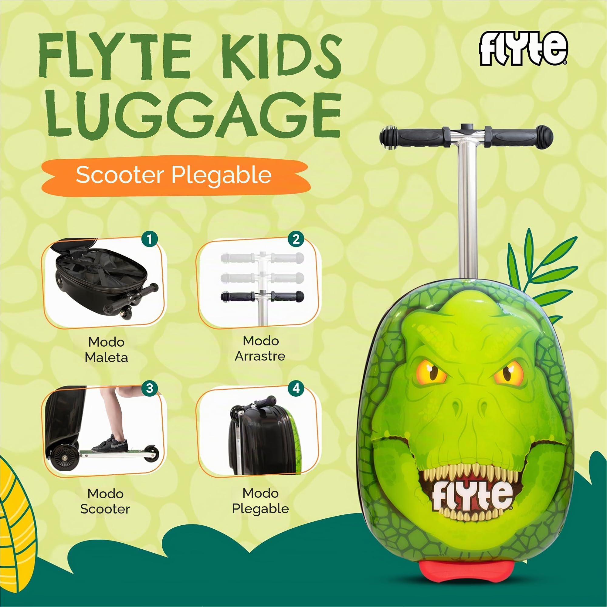Flyte Maleta Midi Scooter de 18"