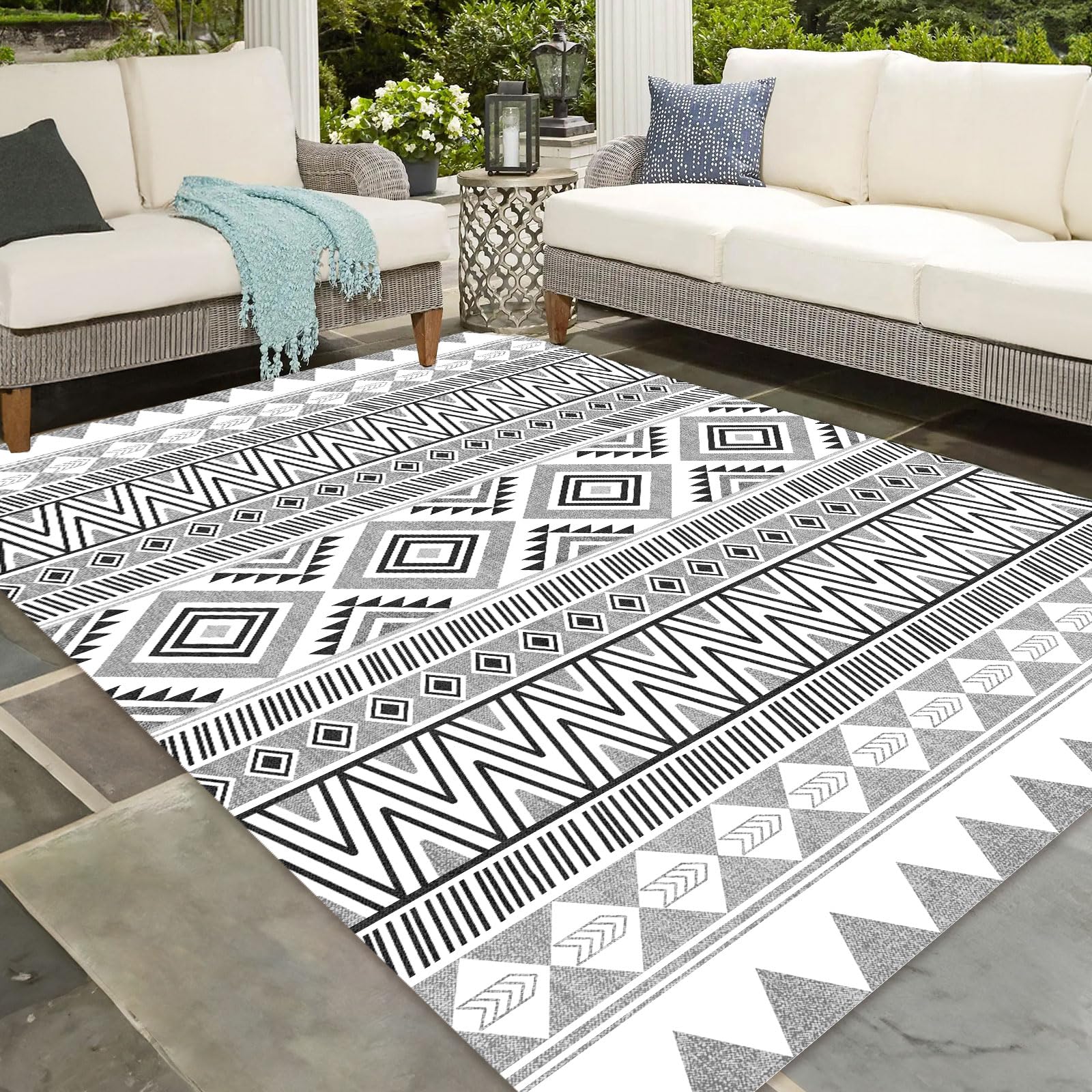 Vamcheer Alfombras Salon Grandes Lavable -Alfombras de Habitacion Modernas,Alfombra Pelo Corto Niña,Pasillera,Cocina,Interior/Exterior,Antideslizantes,Fácil de Transportar y Guardar,Gris 160x230