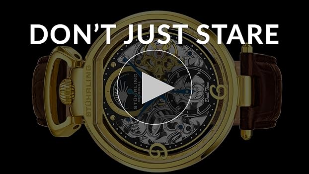 Amazon.com: Stührling Original Mens Skeleton Watch Dial