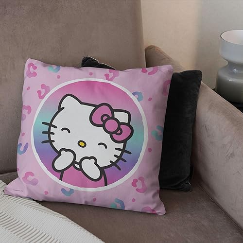Miniatura 3 de Northwest Almohada Hello Kitty, 18 x 18 pulgadas, Gatito Giggle