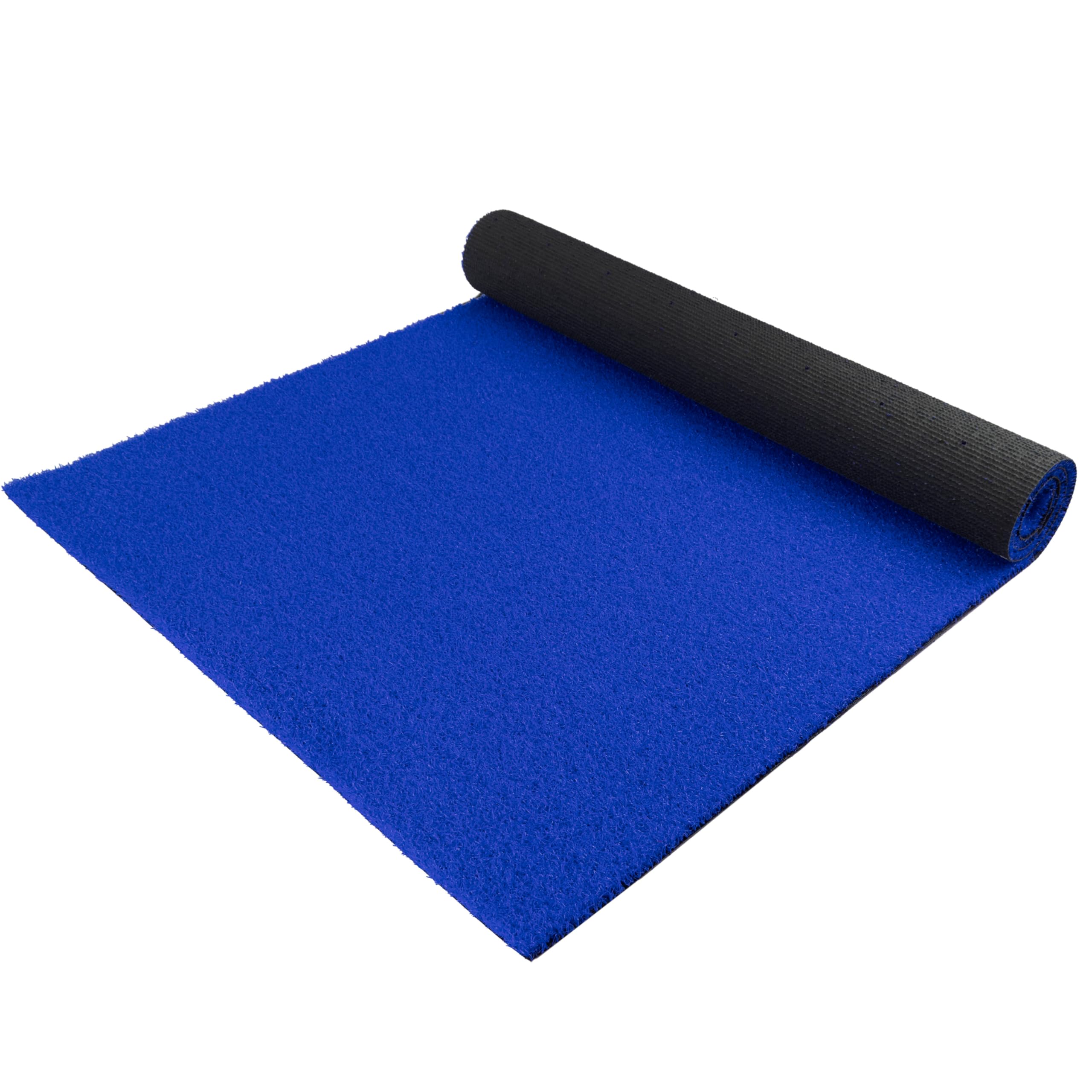 Primaflor Kunstrasen Colorplay | 2,00m x 1,50m | Blau | 14 mm | UV-stabil | wasserdurchlässig | Rasenteppich | Outdoor-Bodenbelag für Außenbereich, Boot und Sport