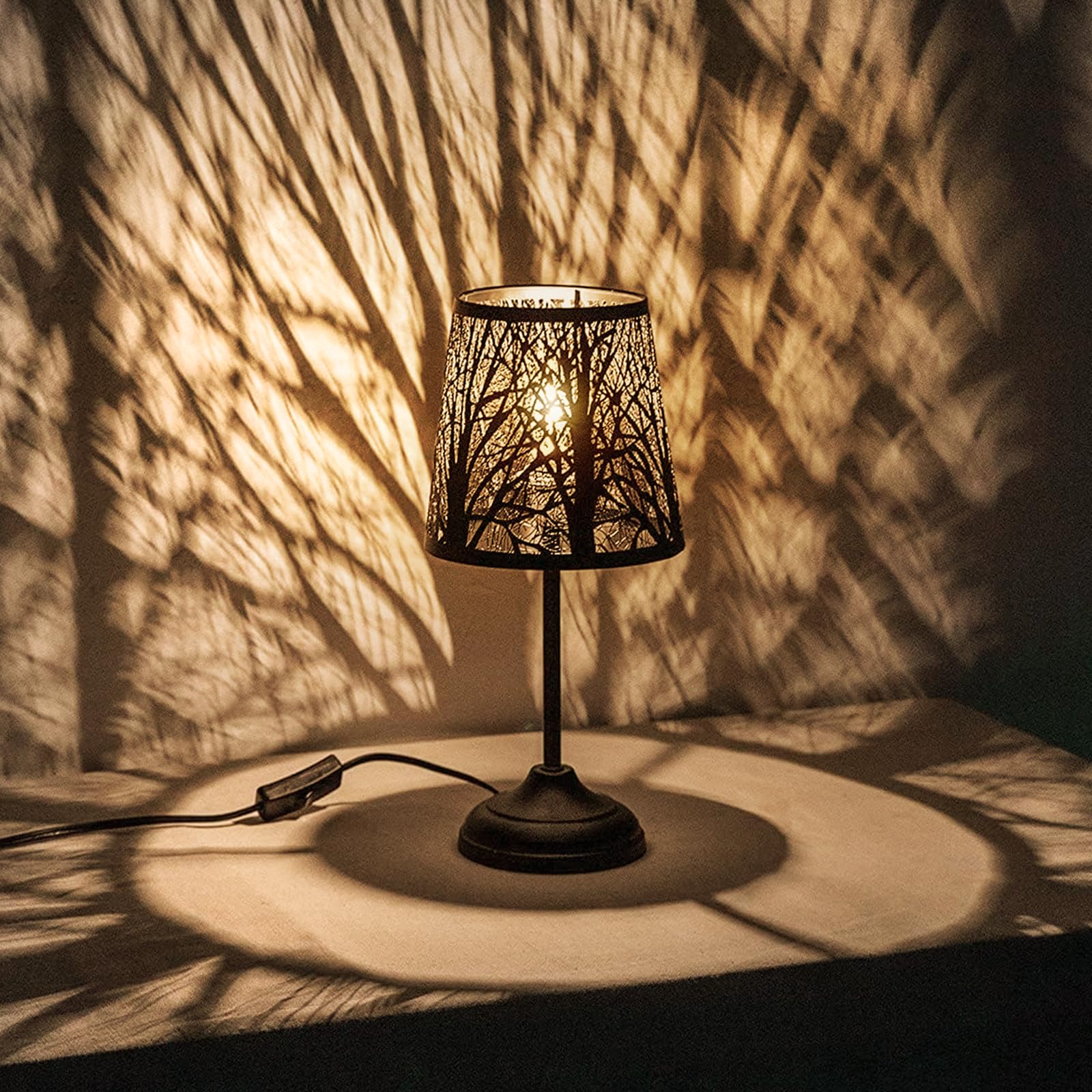 Timeflies Mini Table Lamp Bedside Lamp Decorative Nightstand Lamp