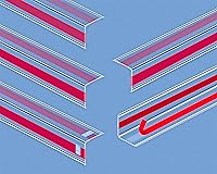 Vista 9 de Mini protectores de esquina autoadhesivos transparentes para pared, bonitos protectores de esquina y protector de bordes para marco de puerta