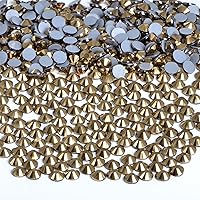 Vista 46 de Bymitel Hotfix - Gemas redondas de diamantes de imitación de cristal para manualidades, mezcla de 6 tamaños con kit de lápiz de cera, negro