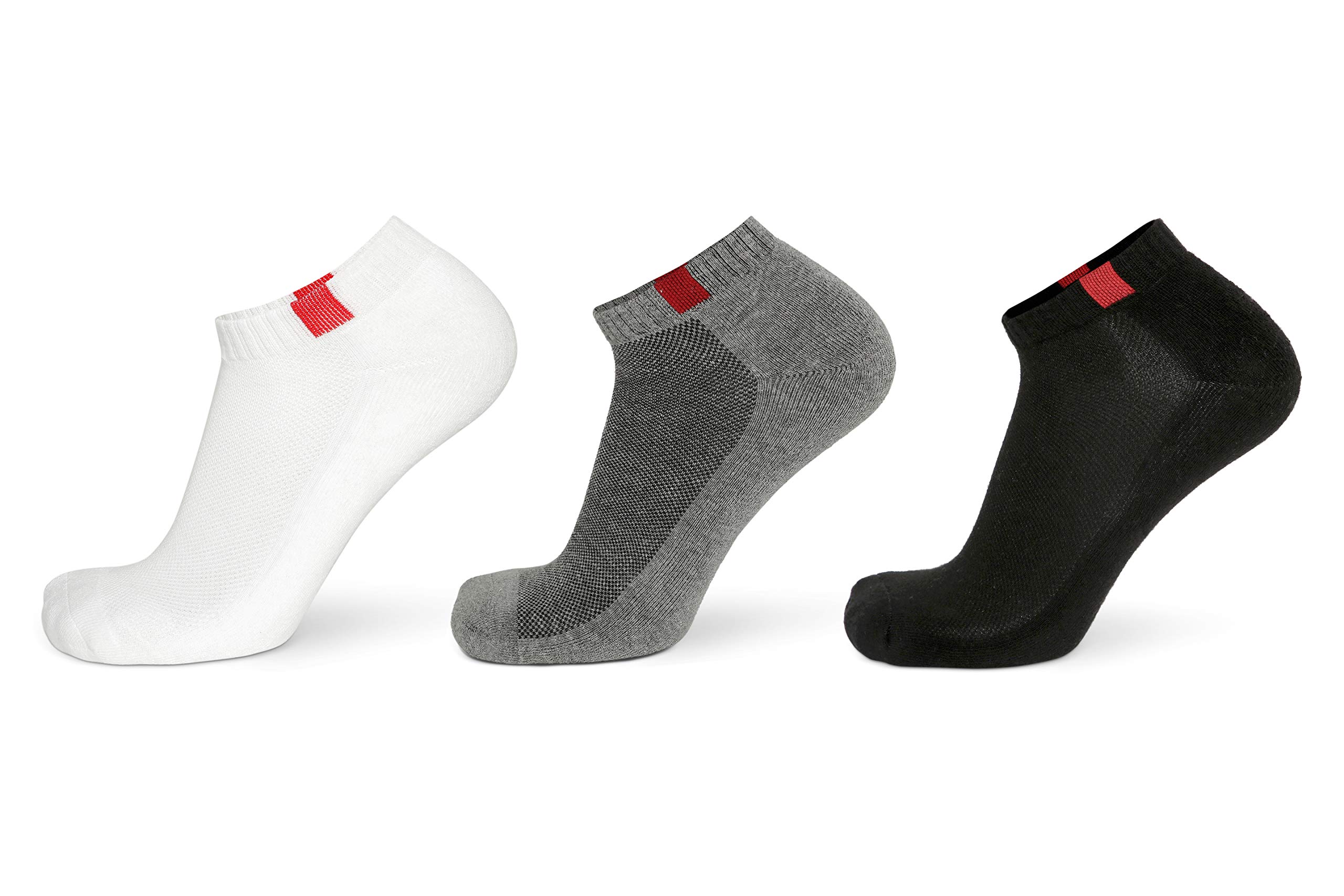 ANCHOR Sports Sole Terry/Cushion Cotton Socks for Men, Pack of 3