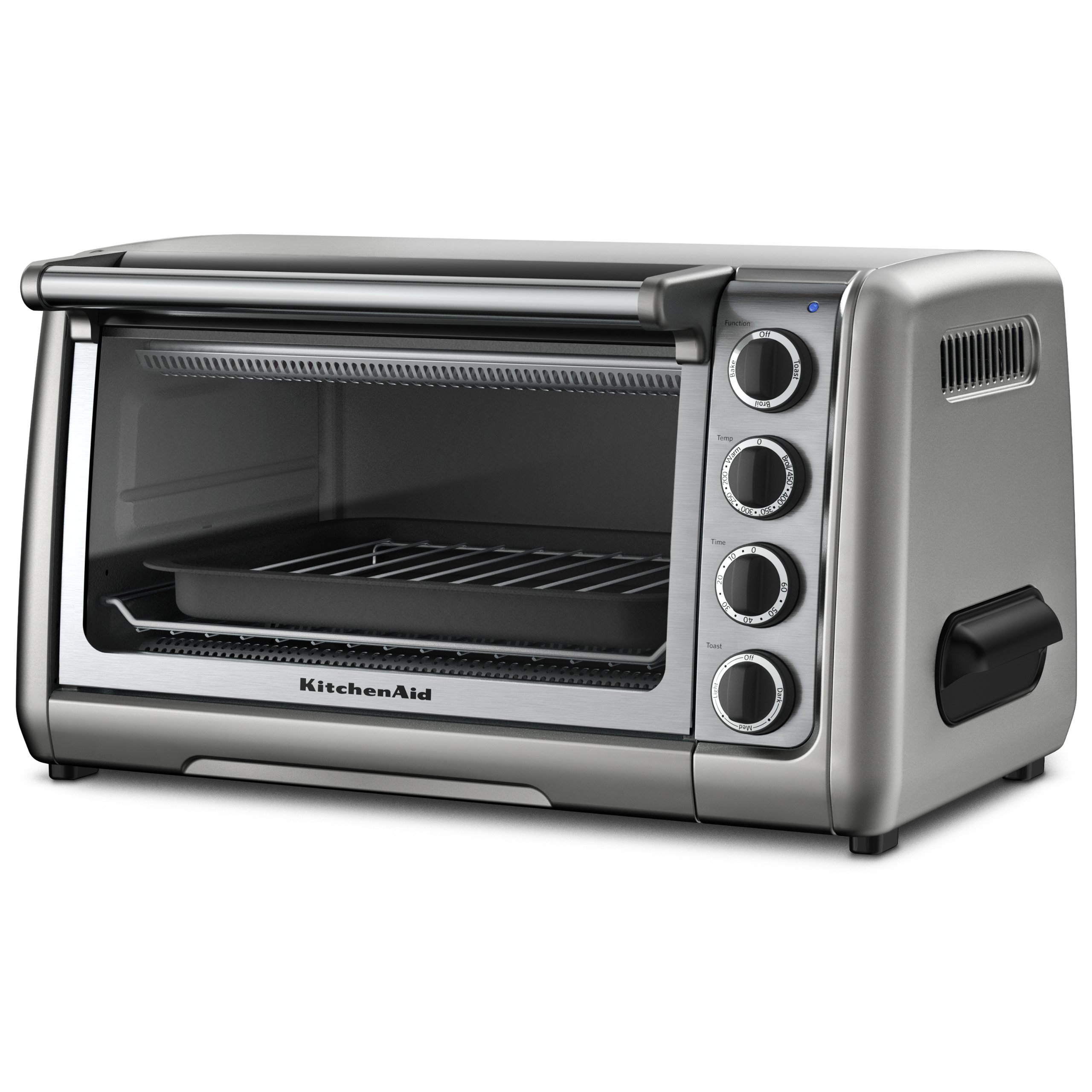 Horno Eléctrico KitchenAid KCO253CU 17L Plateado 120V