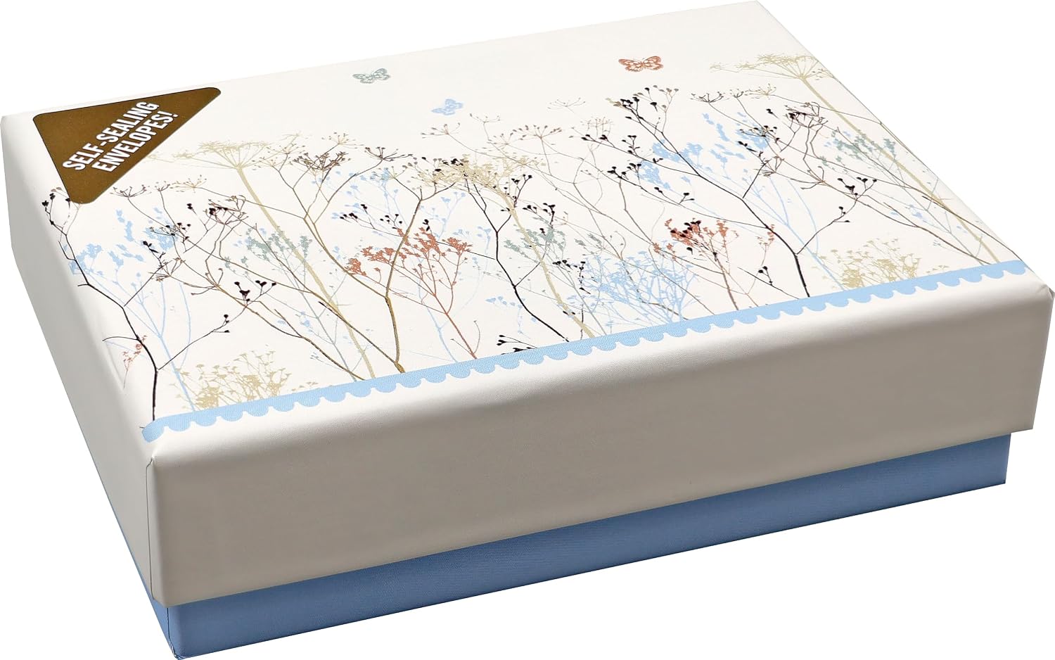 Butterflies Note Cards (Stationery) 14 cards and 15 self-sealing envelopes