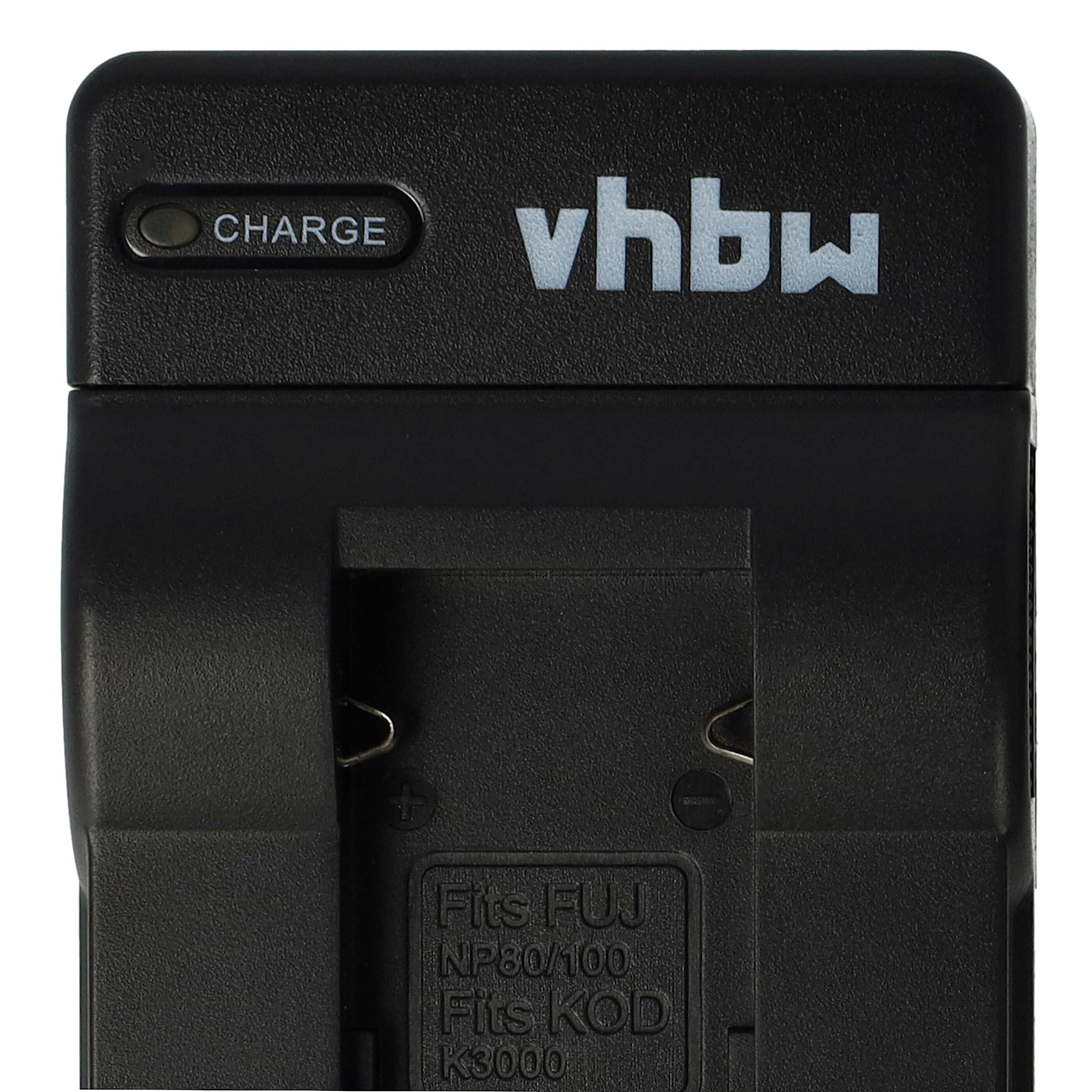 vhbw Micro USB ładowarka kabel do ładowania pasujący do aparatu bateria Leica Digilux zoom, NP-80.
