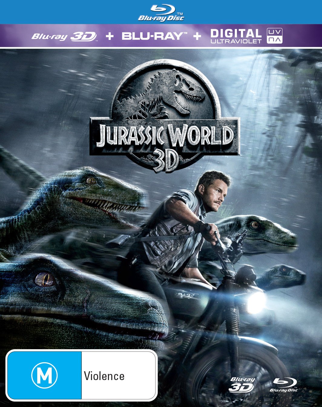 Jurassic World (UV) [Blu-ray] [Region B]
