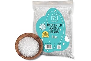Organic Crystals: Unscented Aroma Beads for Cars and Small Spaces (3 Pounds)