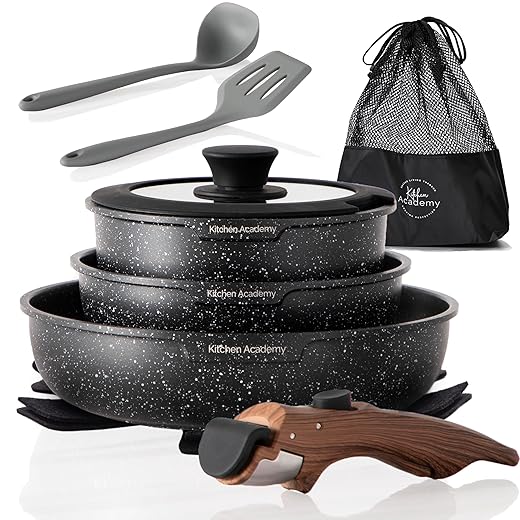 Kitchen Academy Induction Cookware Set