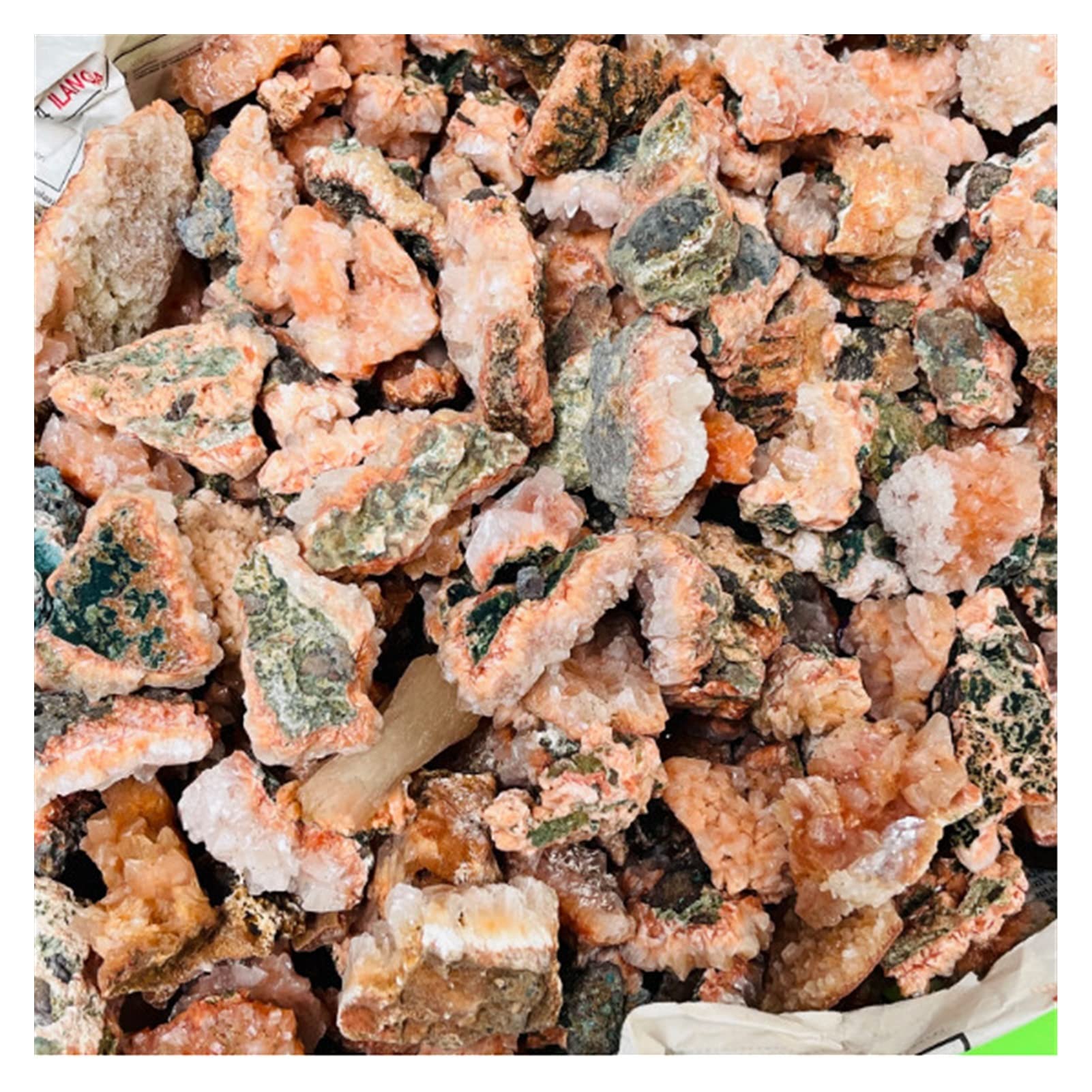 Quartz apophyllite et zéolite brute pour rechargement reiki et lithothérapie