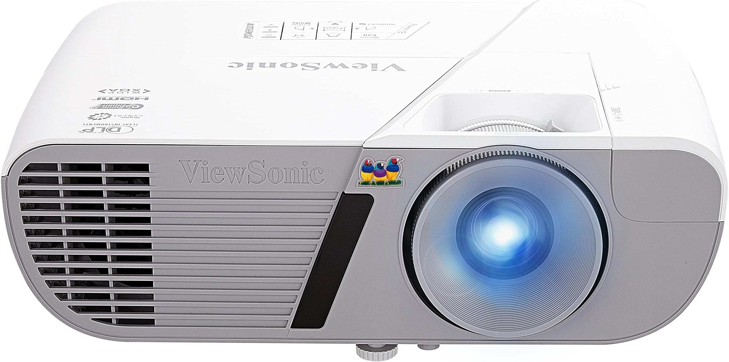 ViewSonic LightStream PJD6552LW WXGA Network Projector (3500 Lumens, VGA/HDMI, 3LCD Throw Ratio)