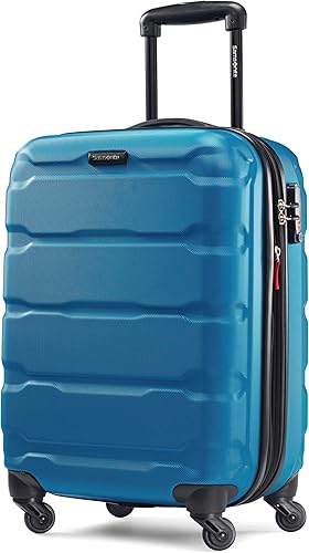 Vista 128 de Samsonite Omni PC - Maleta extensible rígida, verde azulado