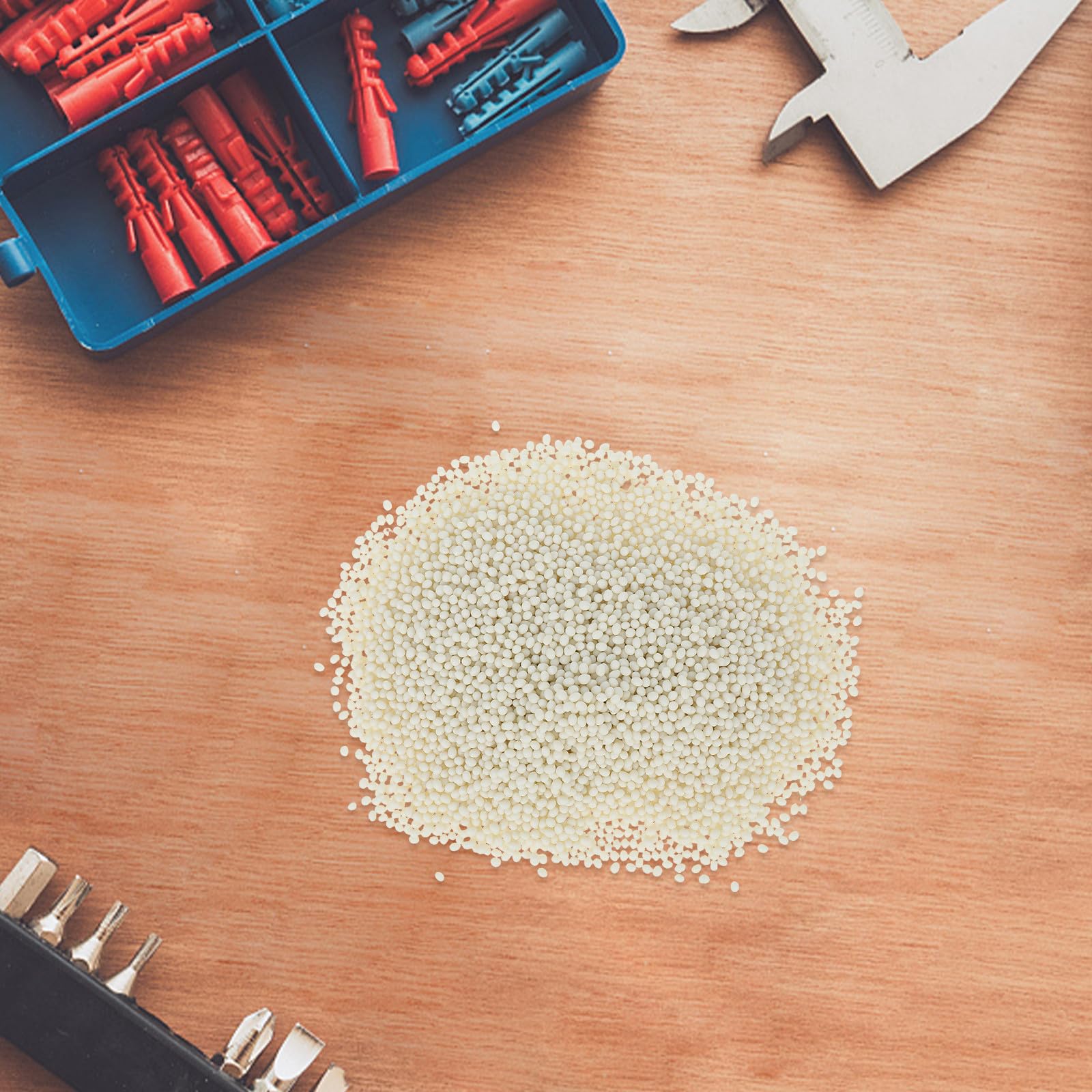 Baluue Barras de Pegamento de Alta Temperatura para Cantos de Muebles en Pvc Blanco, Fácil de Operar y Resistente al Clima para Fabricación de Muebles y Carpintería, 1000 G