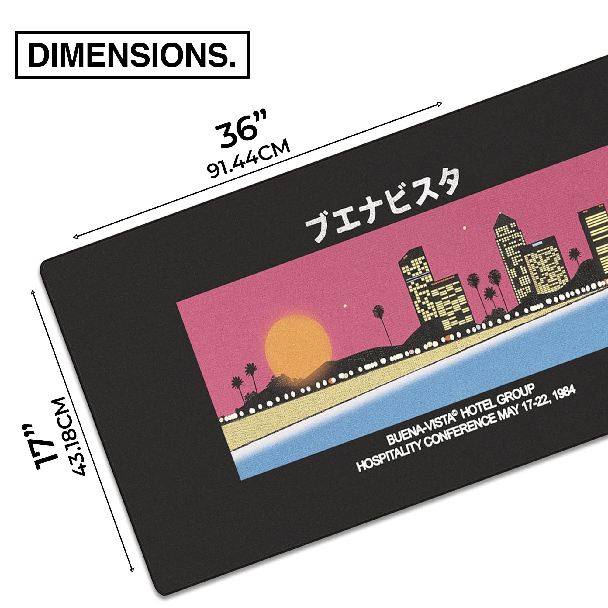 MPCO. Large Gaming Mouse Pad- 36