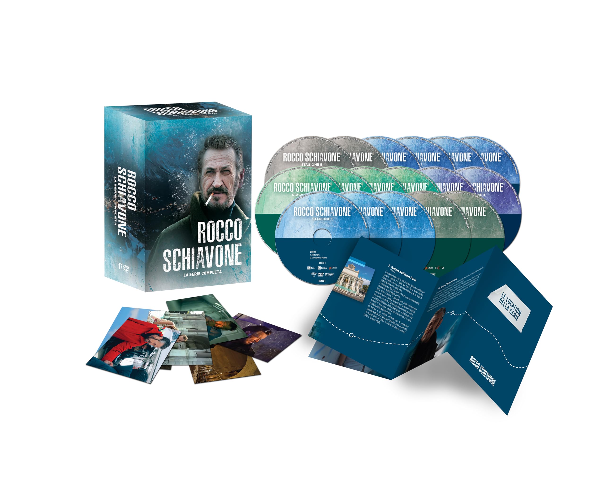 Cofanetto Rocco Schiavone - S1-6 - (17 Dvd)