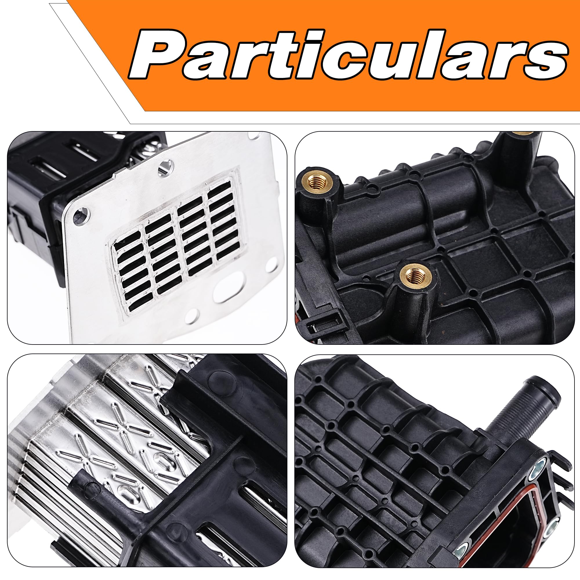 AGR Kühlergehäuse kompatibel für Ford S-MAX Peugeot 308 508, Citroen DS4 DS5 C4 C5, Opel Insignia, für Opel AGR-Ventil. Ersetzt #9807593080 1861749 3553004