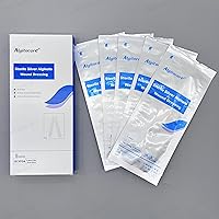 Vista 7 de Ag Silver Calcium Alginate Wound Dressing - 0.8"x12"(Pack of 5) with 2"x2"(Pack of 10)