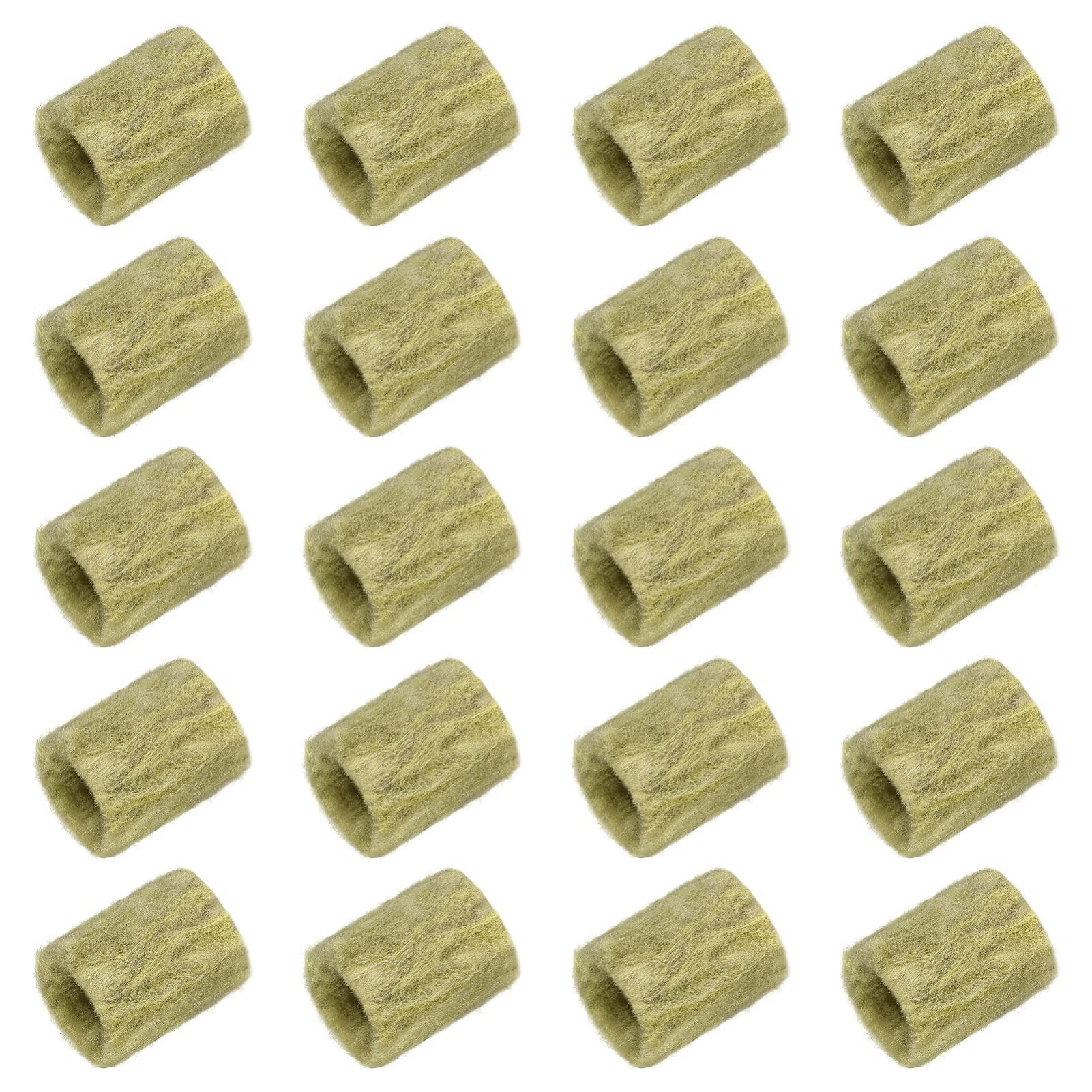 TOPBATHY 20pcs Rockwool Cubes Hydroponics Growing Media Stonewool Seed Starter Plugs Rockwool Grow Cubes Perfect for Cuttings, Seed Starting, Hydroponic-image-30