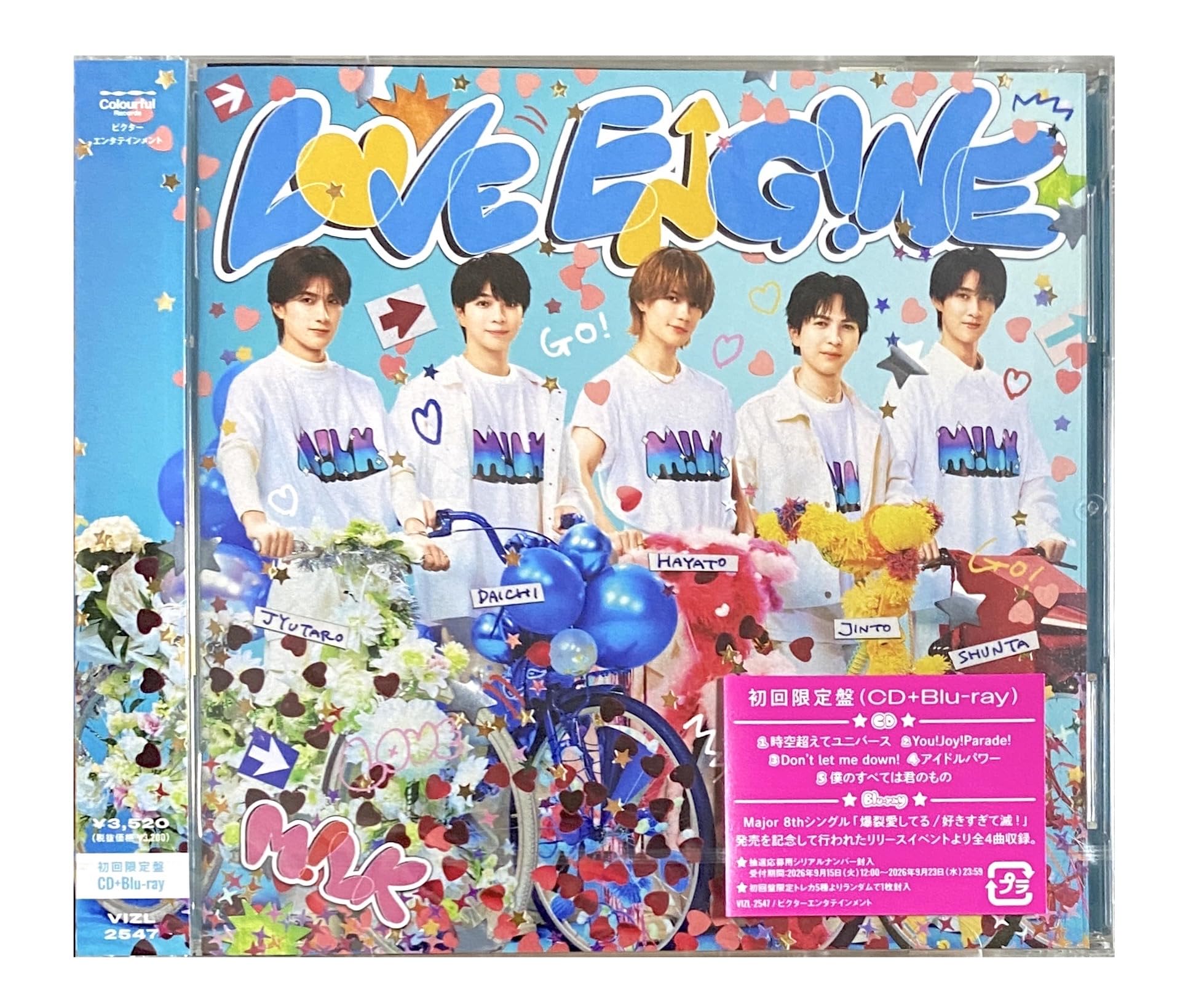 Amazon.co.jp: 【外付け特典あり】LOVE ENG!NE (初回限定盤)(CD+Blu