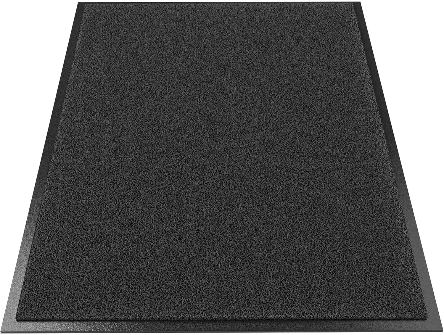 Front Door Mat Outside Entrance, 48" x 36" Doormat Outdoor Indoor Entrance, Non Slip Indoor Mats for Entryway, Heavy Duty Waterproof Low Profile Welcome Mat for Entry, Patio, High Traffic Areas 48" x 36" Black Mesh