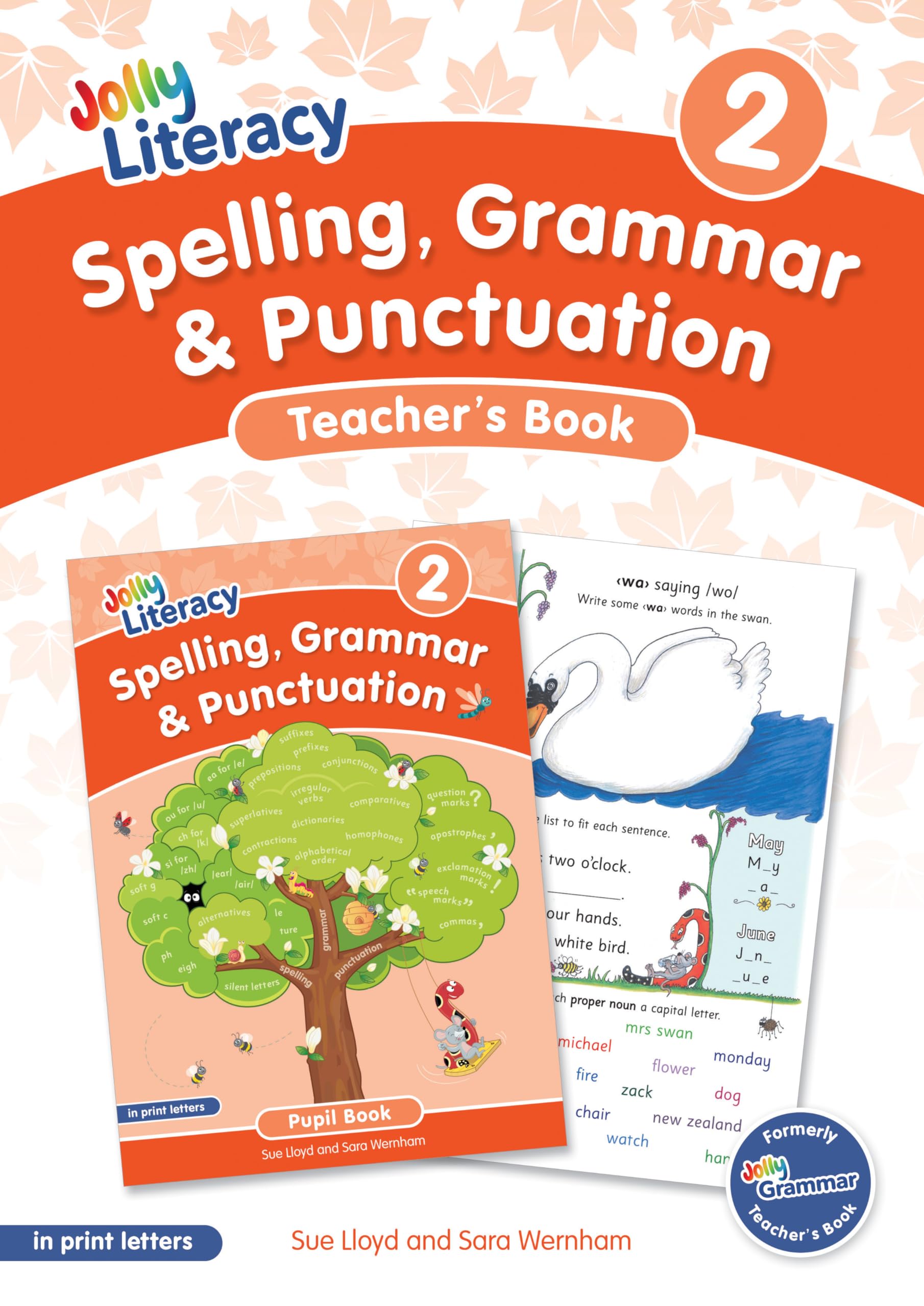 Spelling, Grammar & Punctuation Teacher’s Book 2: In Print Letters (British English edition)