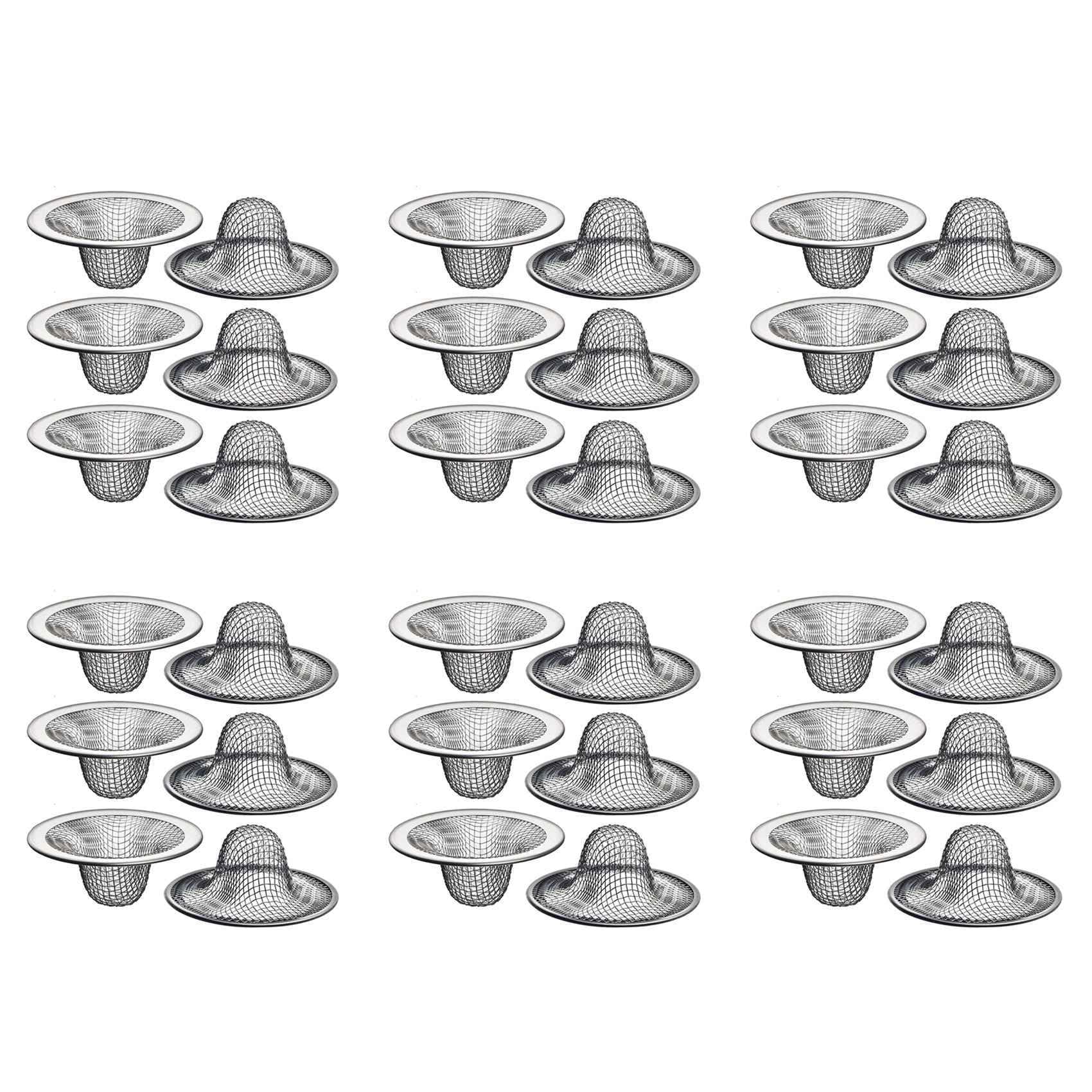 Jnchdghwa 36 Pack - 2.125Inch Top / 1Inch Basket - Mesh Sink Drain Strainer Hair Catcher for Bathroom Sink, Utility, Slop, Laundry