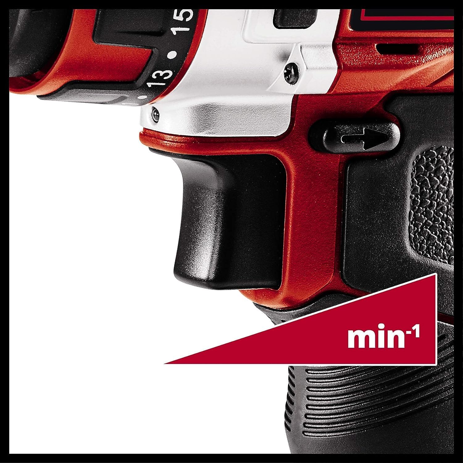 Einhell Trapano Avvitatore a Batteria TE-Cd 12/1 X-Li, 1X2,0 Ah, Li-Ion, Cambio a 2 Velocità, Mandrino Trapano Smontabile, Elettronica della Velocità, Incl. Batteria 2,0 Ah + Caricabatterie
