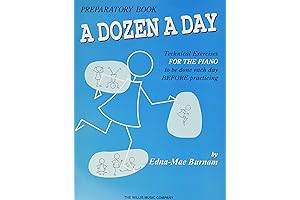 A Dozen a Day Preparatory Book, Technical Exercises for Piano