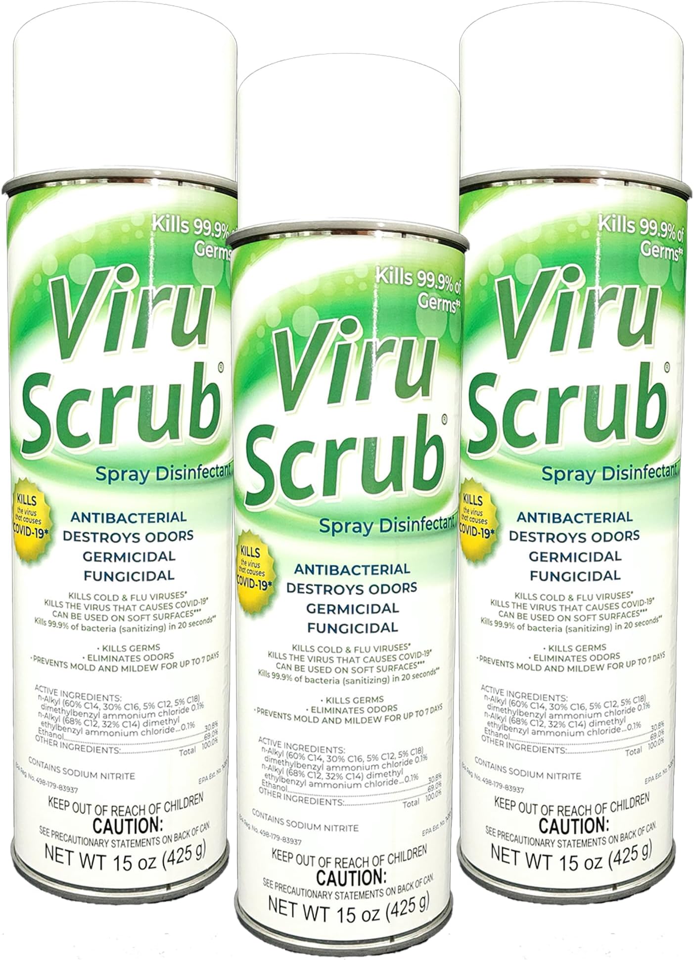 Claire Disinfectant Spray Q, Colorless, Lemon Scent, 17 Fl