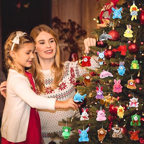 Miniatura 7 de Hungdao Juego de 500 piezas de mini animales de peluche a granel de Pascua para rellenos de huevos de Pascua, cestas, regalos de fiesta, rellenos de