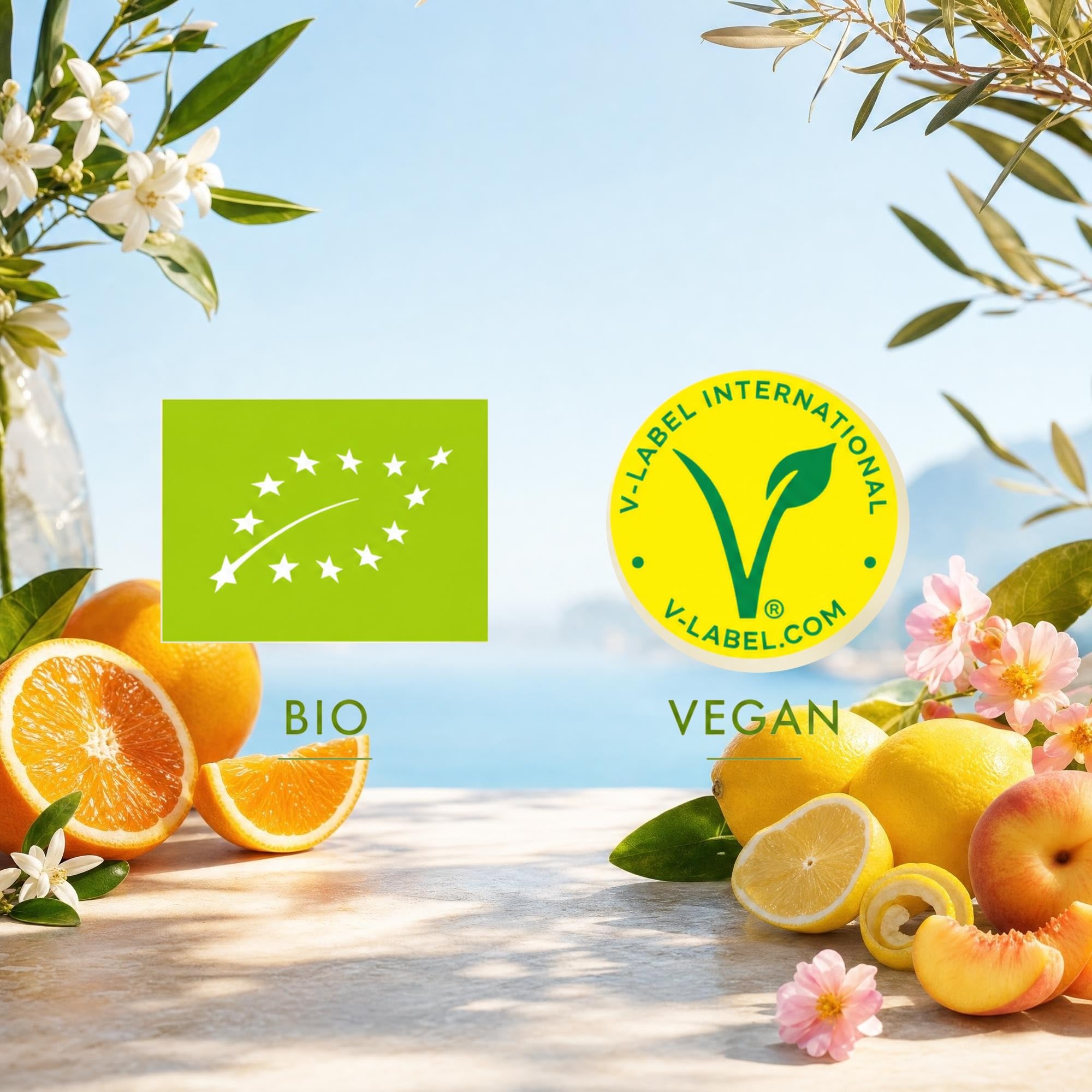 HÖLLINGER Sirops Viva Italia Cocktail Bio Sans Alcool, Pack de 3 Saveurs (Limoncello, Aperitivo, Bellini), 3x500ml, Concentré 1:9